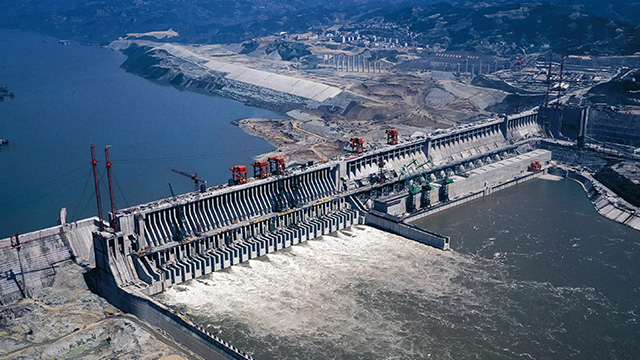 The largest hydropower plant in the world