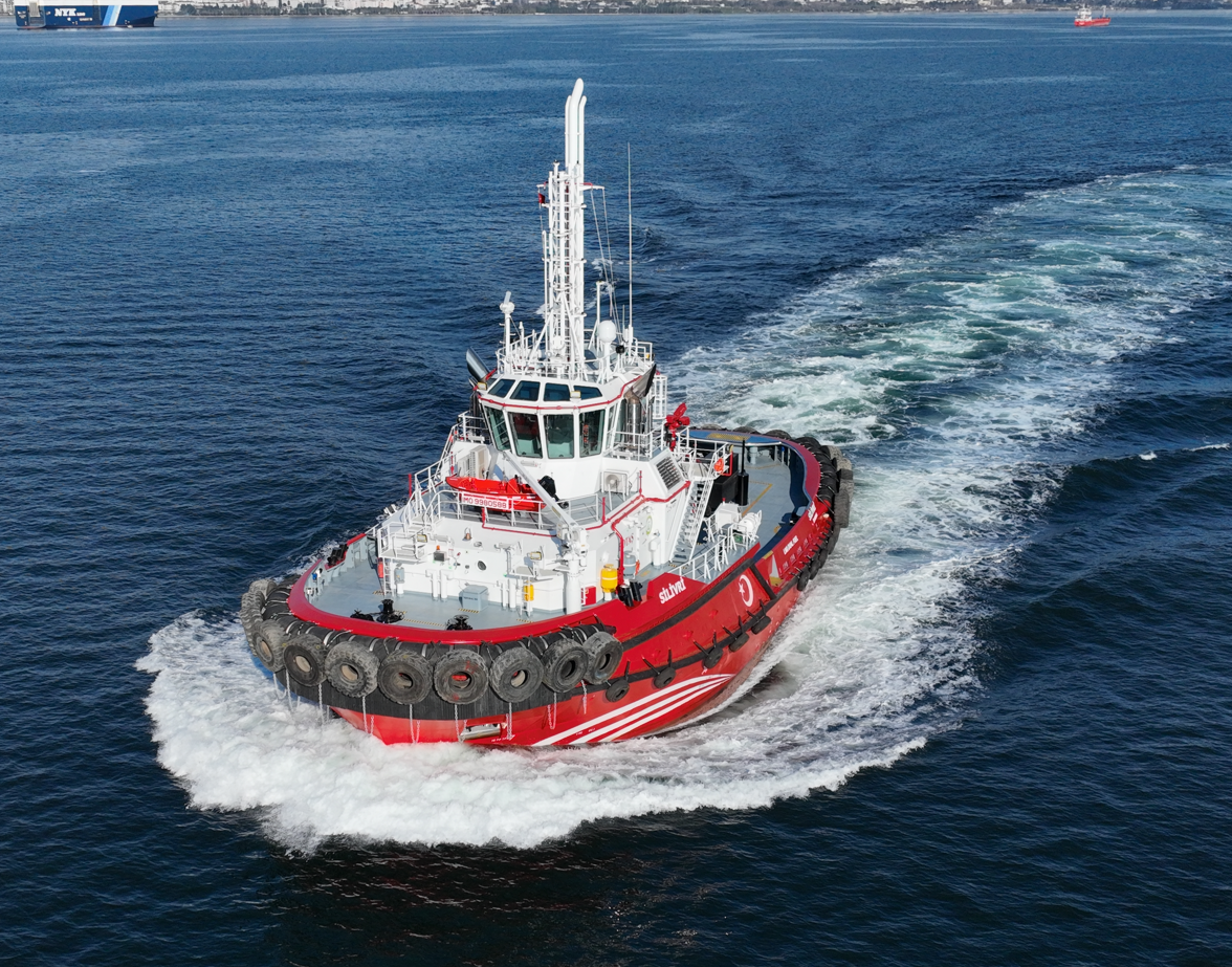 Dual-Fuel-Schlepper des Typs TRAktor V3900-DF