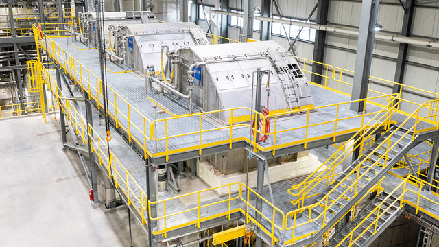 <p>BlueLine OCC Stoffaufbereitungsanlage von Voith für die Green Bay PM 4</p>