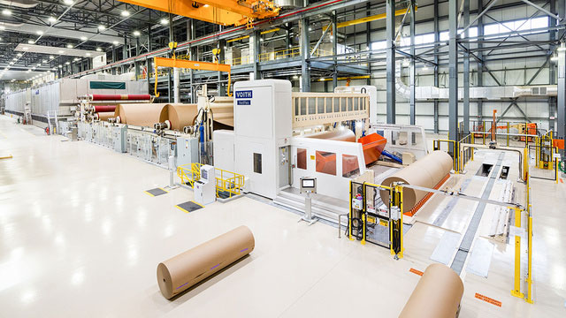 <p>Der VariFlex Performance Rollenschneider von Voith sorgt bei Green Bay für maximale Leistung in der Schlussgruppe</p>