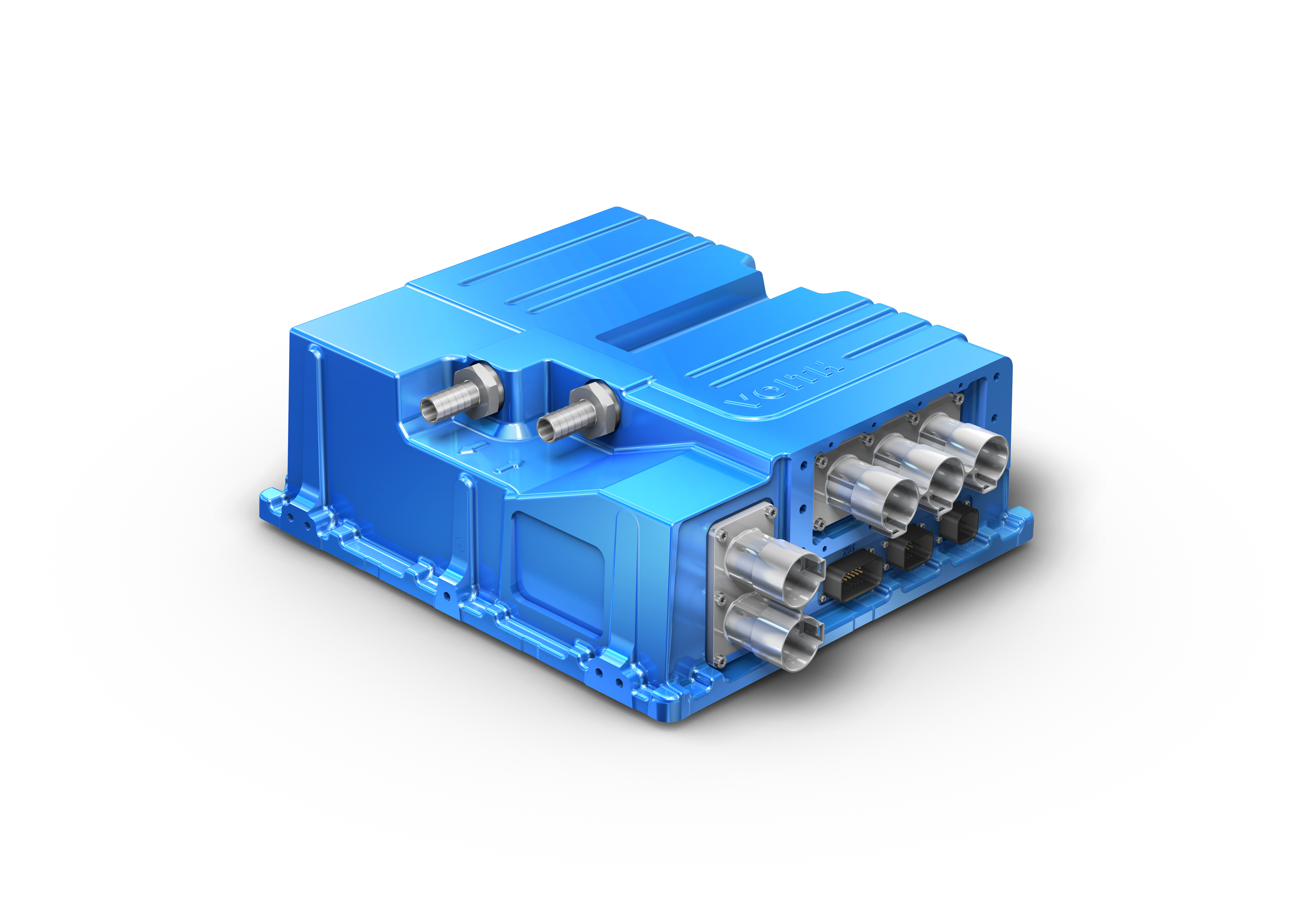 Die kompakt gebaute und leichte Future Inverter Platform (FIP) ist speziell für die besonderen Anforderungen im Bereich Nutzfahrzeuge konzipiert und wird in künftigen Generationen des VEDS integriert sein. Sie ist mit neuesten Microcontrollern ausgestattet und erfüllt so höchste Cyber-Security-Standards für die Automobilindustrie.
