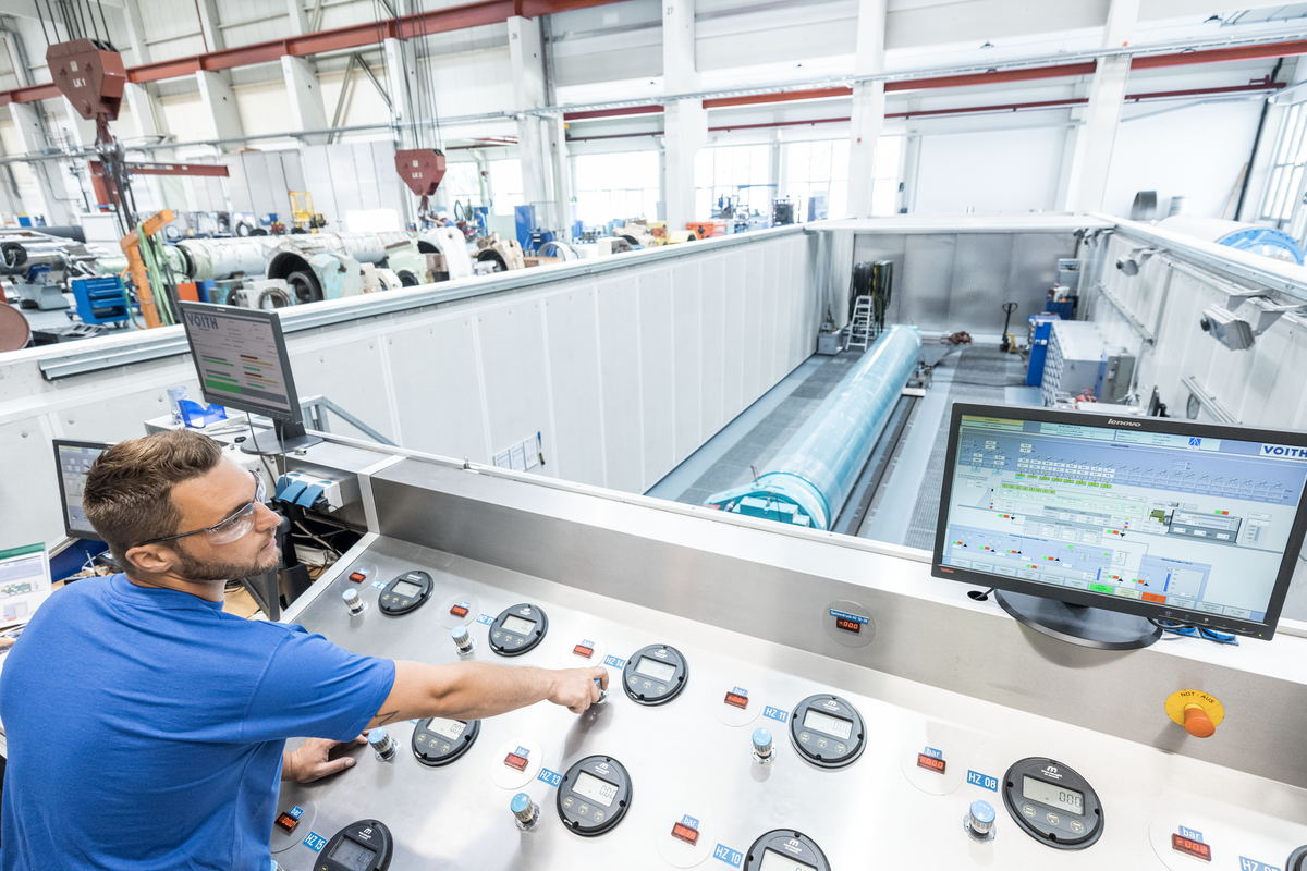 Mechanischer Walzenservice von Voith: kundenorientierter, erstklassiger Instandhaltungsservice für Walzen, kombiniert mit zukunftsweisender Bestandsverwaltung.