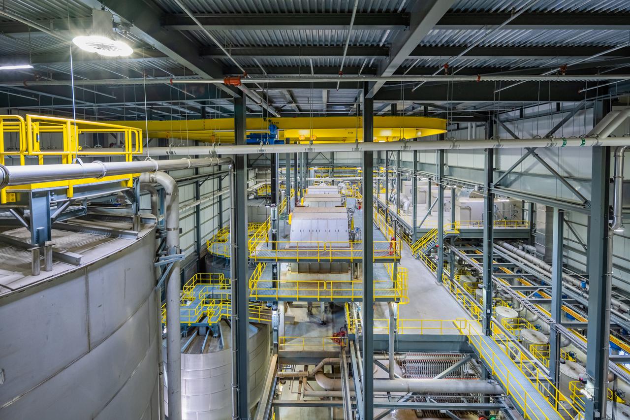 Die Stoffaufbereitung von PM 4 bei Green Bay Packaging