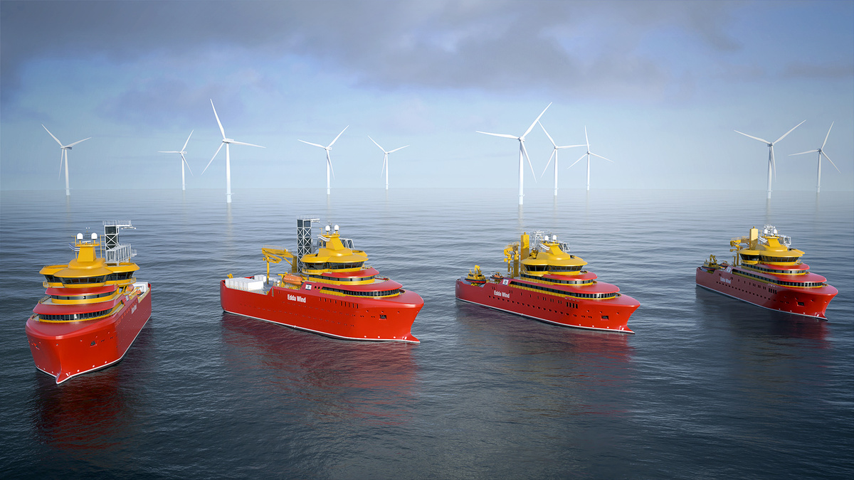 Service Operation Vessels with electric Voith Schneider Propeller Service Operation Vessels with electric Voith Schneider Propeller