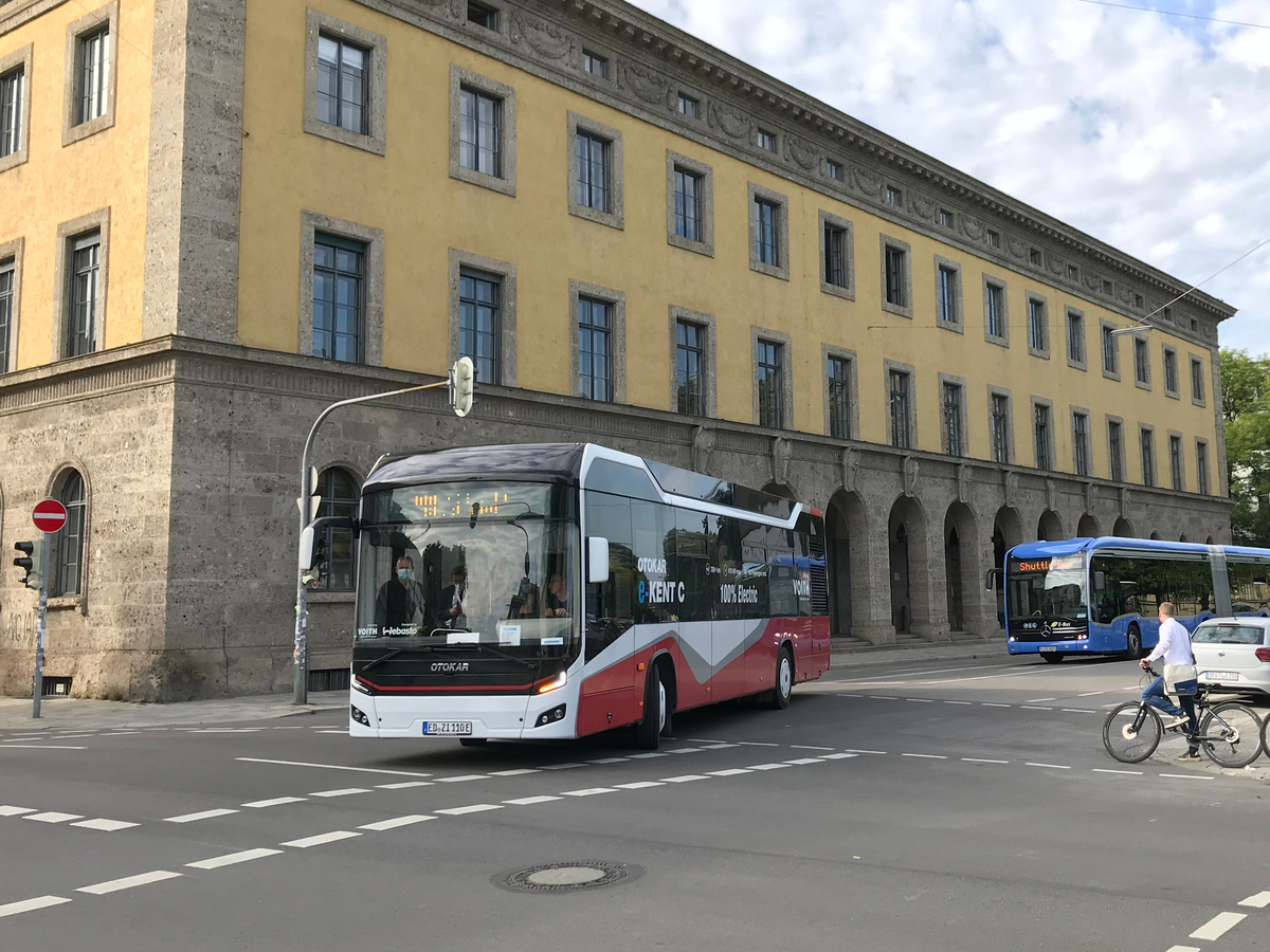 During the IAA Mobility in Munich, Germany, the Otokar e-Kent C with VEDS covered more than 1,000 kilometers in shuttle operation. During the IAA Mobility in Munich, Germany, the Otokar e-Kent C with VEDS covered more than 1,000 kilometers in shuttle operation.
