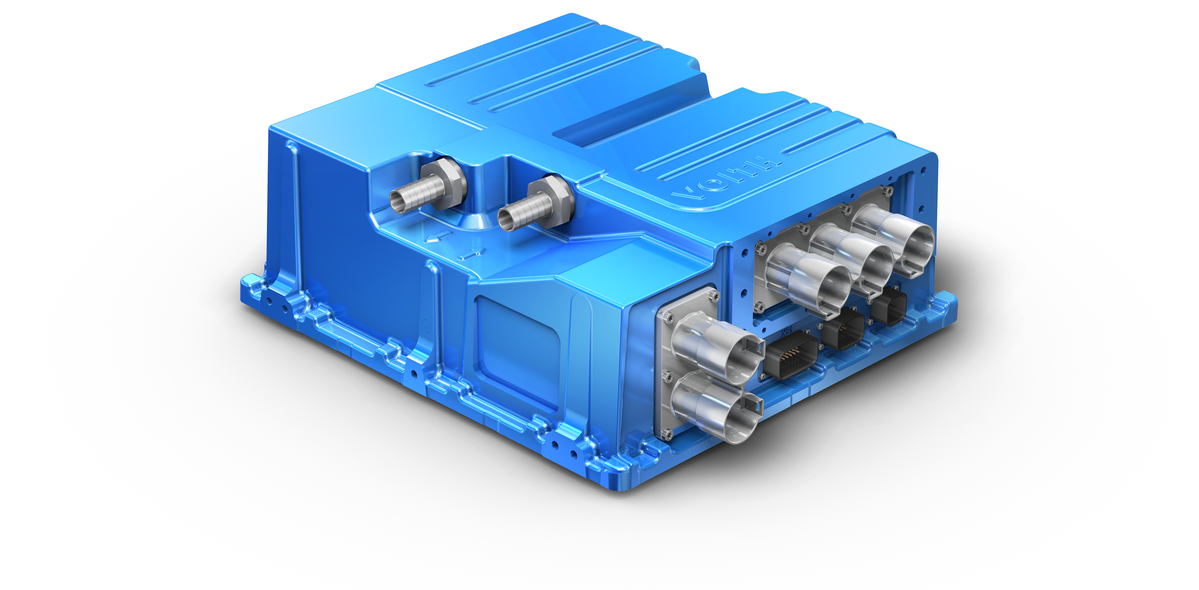 The Future Inverter Platform (FIP) has been specifically designed to meet the special requirements in the commercial vehicle segment and will be integrated into future generations of the VEDS. The Future Inverter Platform (FIP) has been specifically designed to meet the special requirements in the commercial vehicle segment and will be integrated into future generations of the VEDS.