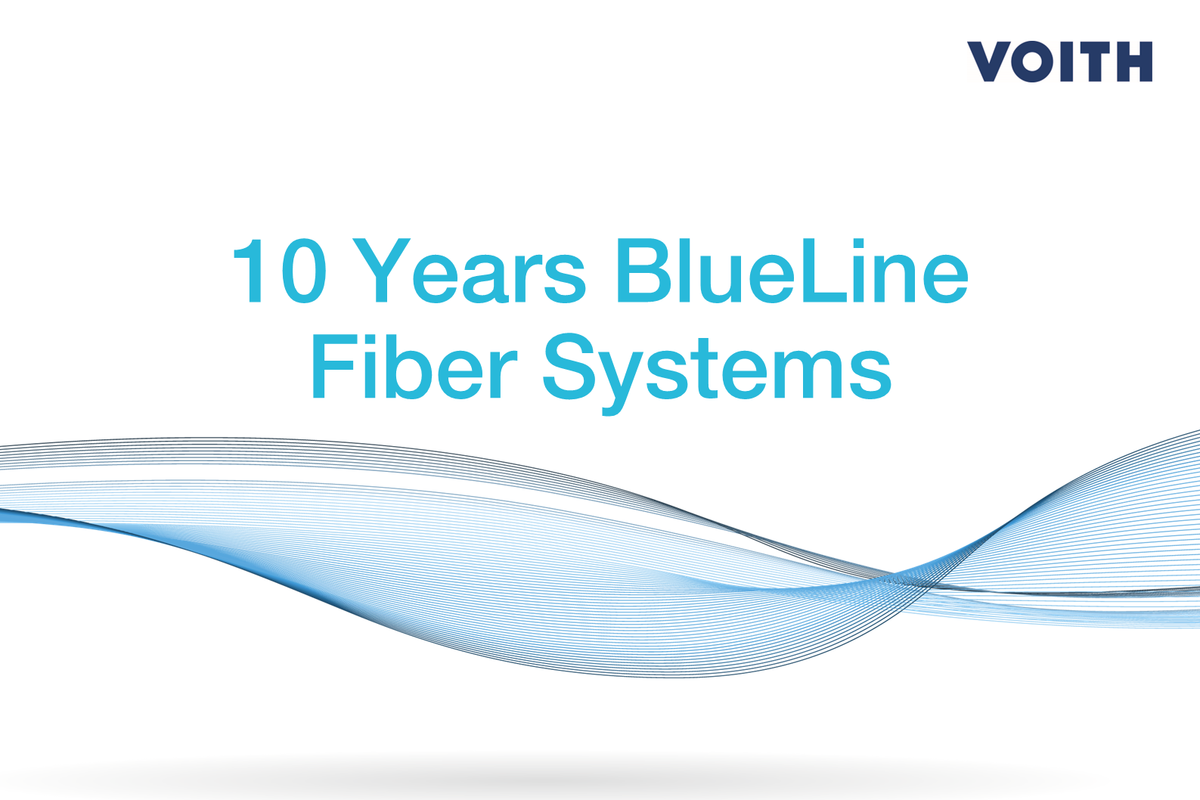 Voith's BlueLine products have been contributing to resource-efficient and reliable stock preparation for 10 years. Voith's BlueLine products have been contributing to resource-efficient and reliable stock preparation for 10 years.