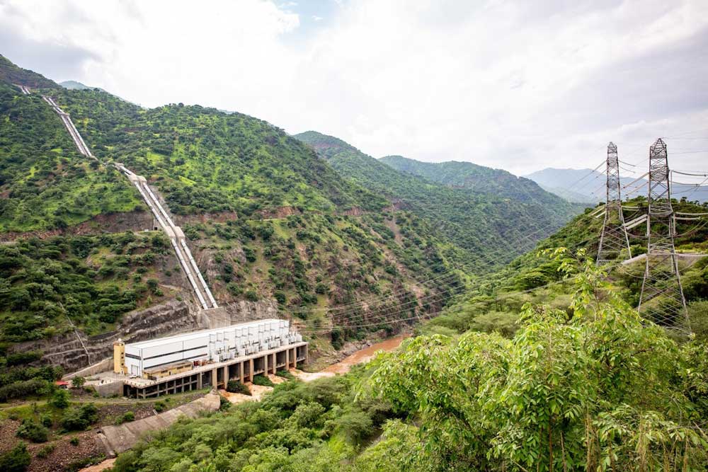 Ethiopian hydropower plant Gilgel Gibe II Ethiopian hydropower plant Gilgel Gibe II