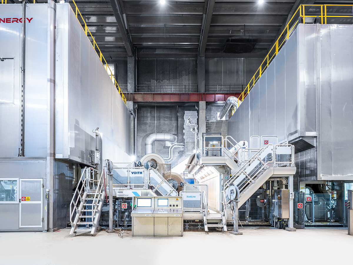 Mondi Duino’s new containerboard machine