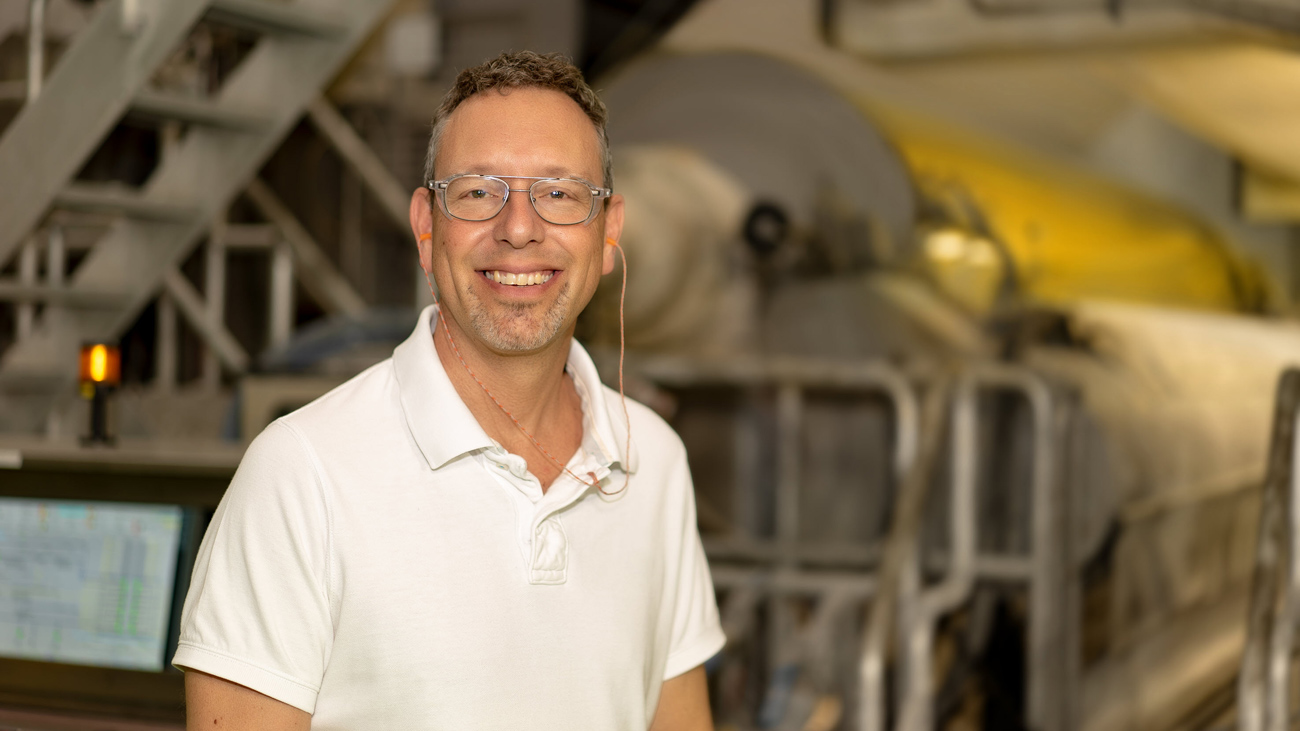 Dietmar Muser, Manager Paper Mill at Sappi Ehingen GmbH, is convinced of SupremeFilm.
