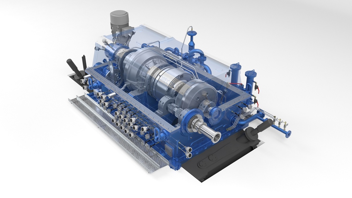 Voith recently provided a VoreconNX variable speed drive to a company in Louisiana, and the installation is a global first for Voith’s new drive design. Several additional VoreconNX variable speed drives are also expected to be installed in the coming months. Voith recently provided a VoreconNX variable speed drive to a company in Louisiana, and the installation is a global first for Voith’s new drive design. Several additional VoreconNX variable speed drives are also expected to be installed in the coming months.