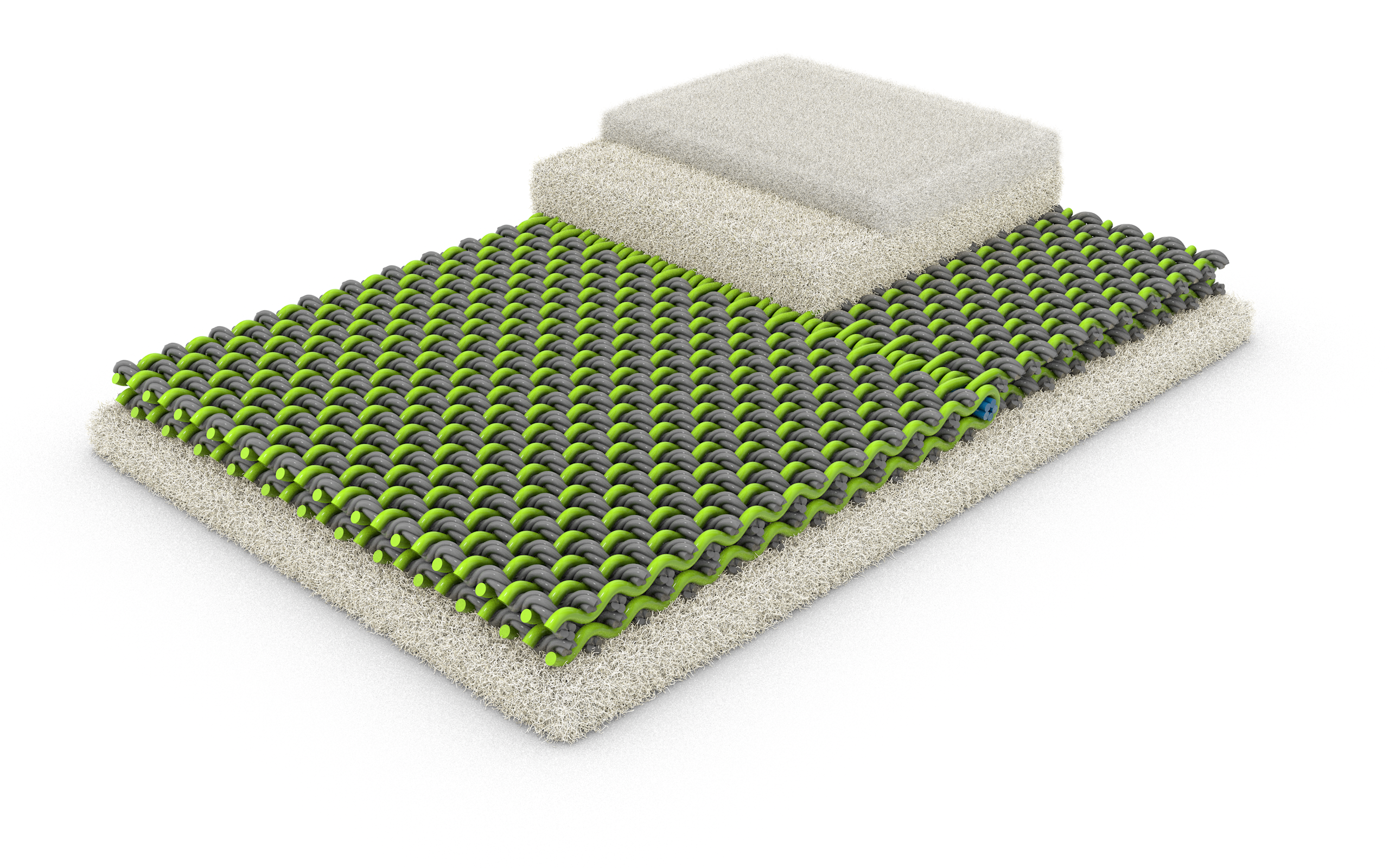 Thanks to the implementation of the “Design for Recycling” concept, only one type of polyamide is used to produce Infinity +Green.